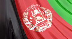 Afghanistan flagg