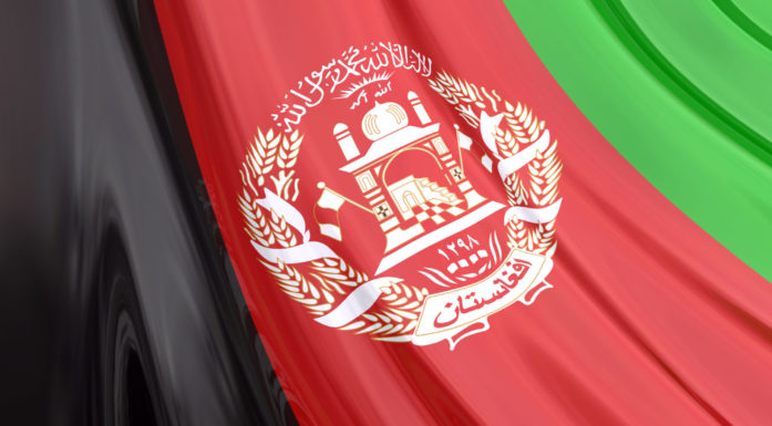 Afghanistan flagg