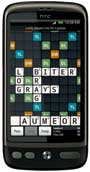 Ny bedrift Smartphone-Scrabble