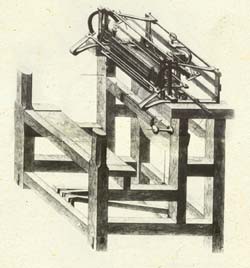 Strømpestrikkemaskinen ble betraktet som en av tidas mest perfekte og kompliserte maskiner. Diderot karakteriserte den som intellektuell virksomhet.