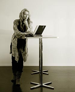Rita Westvik (52) vil bruke digital teknologi til å fremme kunnskap. Foto:Werner Juvik
