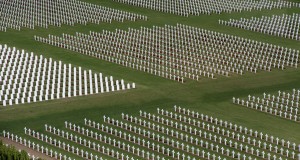 Krigskirkegård ved Verdun, der et av krigens verste slag fant sted. Foto: Photos.com