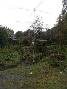 Antenne på Dragvoll knipsa av Daniel Skåre