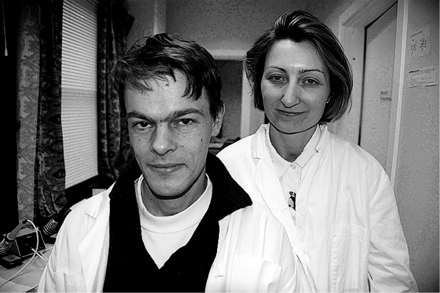 1996: May-Britt og Edvard Moser