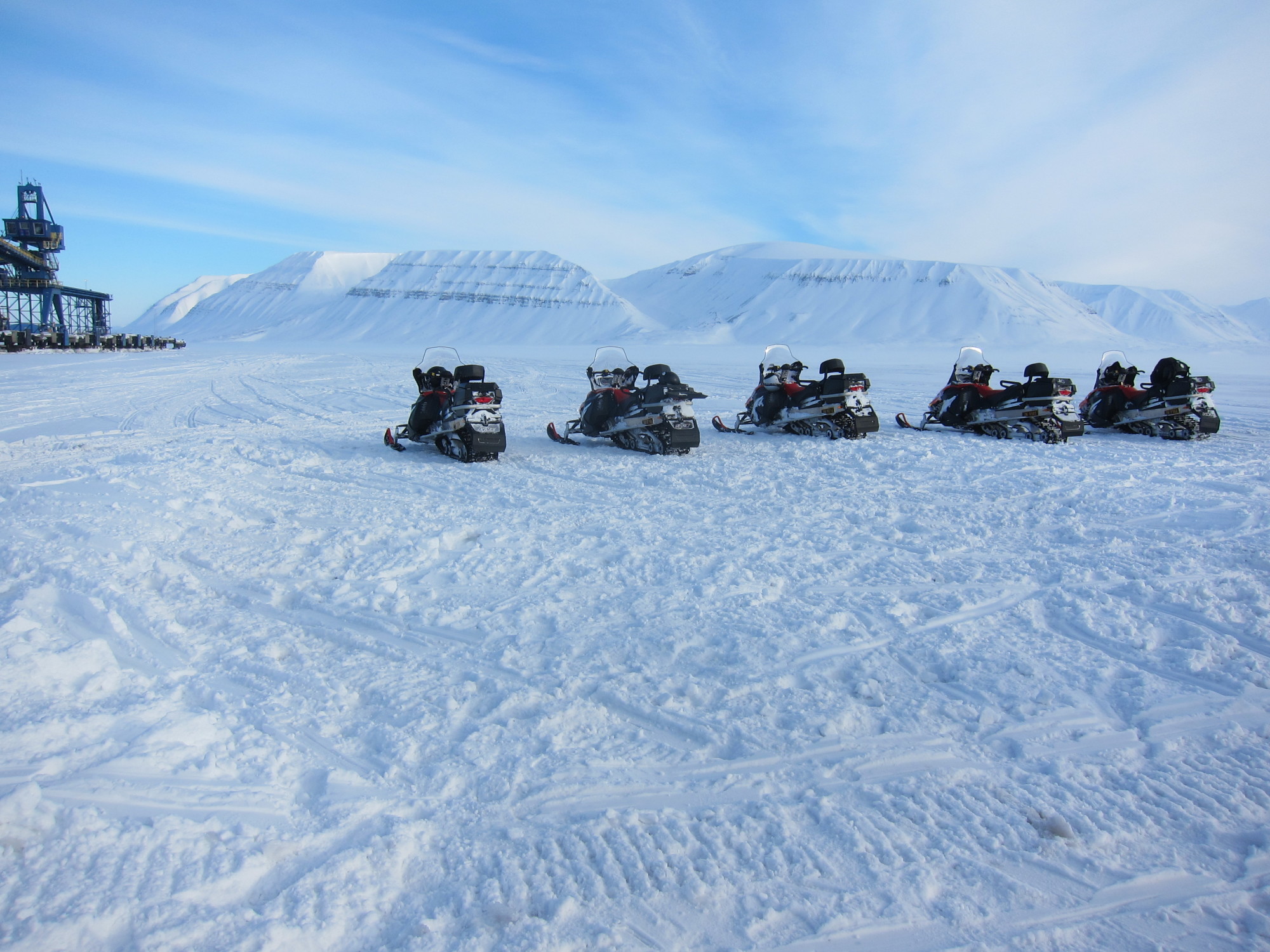 SAMCoT ice research Svea Svalbard