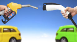 Electric cars versus conventional cars
