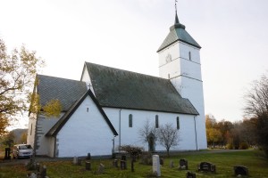 Mye nytt er kommet frem om gamle Værnes kirke. Foto: Kjell Erik Pettersson, Stjørdal historielag
