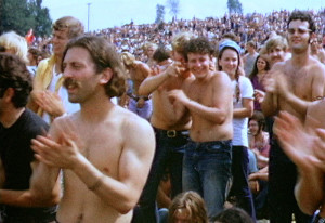Woodstock-festivalen i Bethel, NY, 1969. Dit kom 500.000. Men de store festivalene utkonkurreres i Norge. Foto: Derek Redmond og Paul Campbell, Wikipedia
