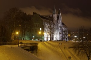 Vått og kaldt og breiflabb overalt? Hverdagen i Norge kan bli en nedtur for kinesiske studenter. Foto: Mentz Indergaard, NTNU