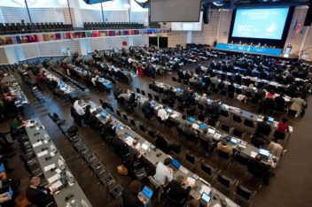 Fra det 40. møtet i IPCC, i København i 2014. Foto: IPCC