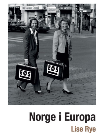 Høyre-leder Kaci Kullmann Five og statsråd Eldrid Nordbø var sentrale i forhandlingene om EØS-avtalen. (Faksimile av boka som utgis av Fagbokforlaget). 