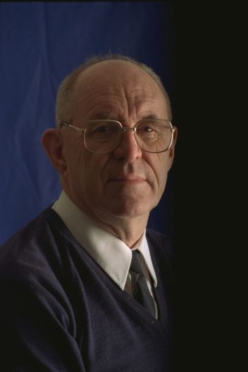 Professor emeritus Jens Glad Balchen. Foto fra brosjyren "Teknologi for samfunnet" fra 1998. Foto: Gøril Klemetsen / NTH Info