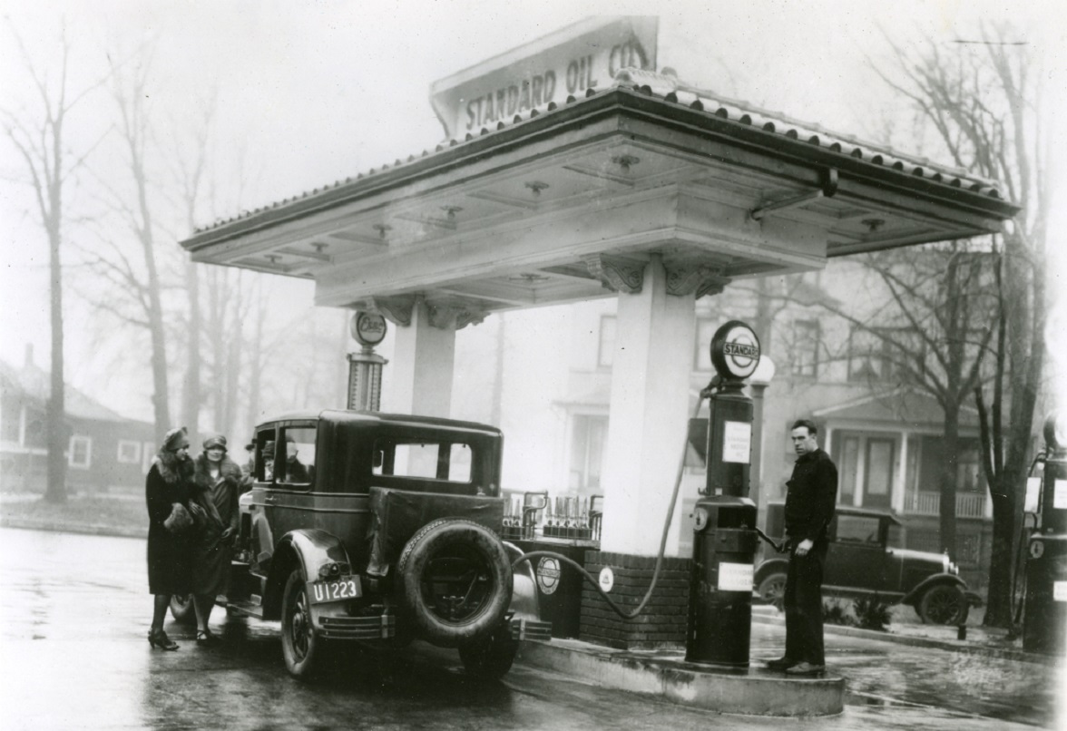 Standard Oil stasjon New Jersey 1927.