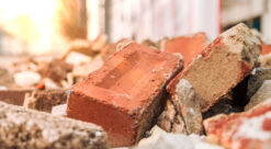 Gammel murstein er et godt gjenbruksmateriale