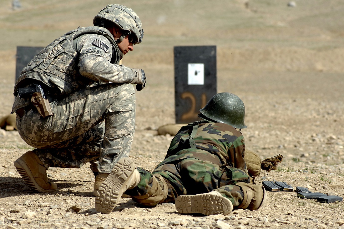 USA: Opplæring Afghanistan.