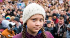 Thunberg. BIldet viser Greta Thunberg.