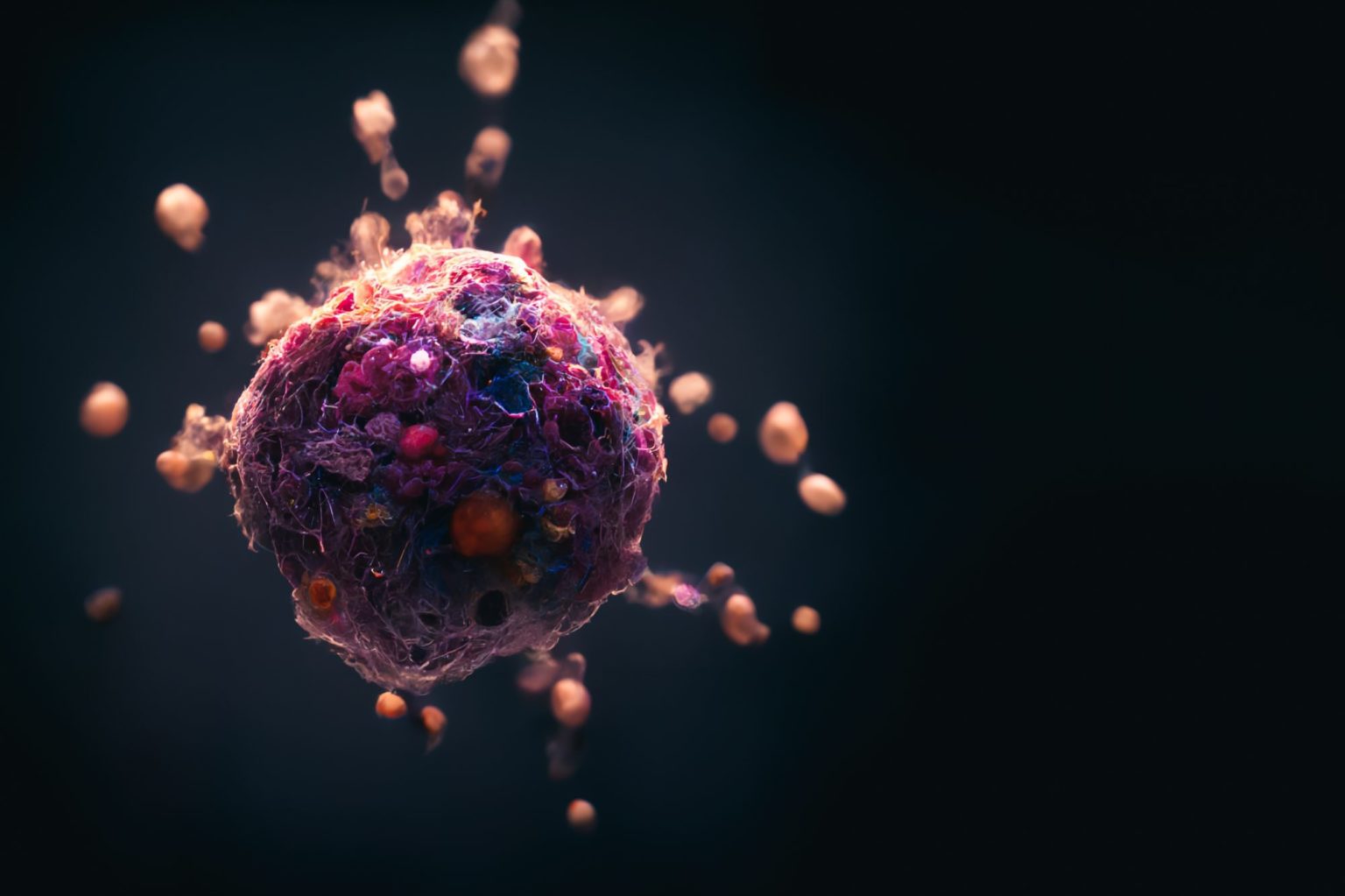 Kreftsvulst som angripes av nenokapsler. Illustrasjonsfoto: Shutterstock