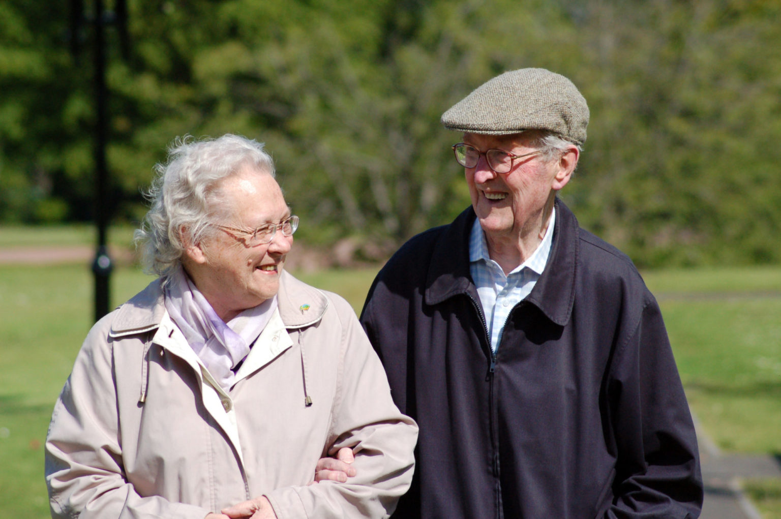 Demens: Eldre par som har det fint