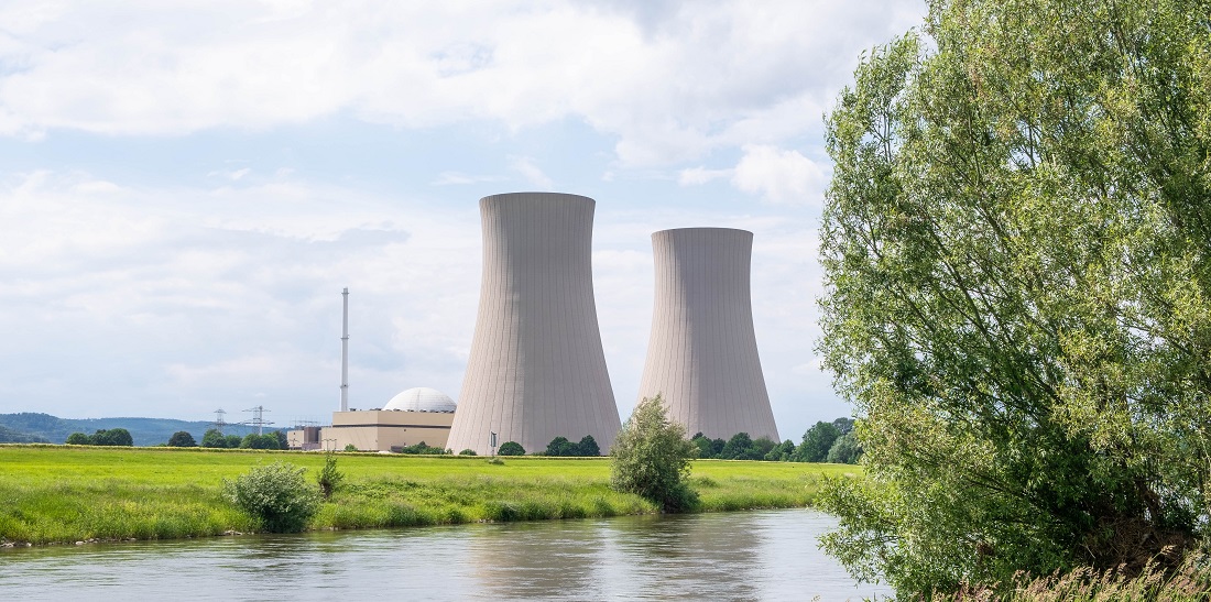 Kjernekraft. Bildet viser et kjernekraftverk.