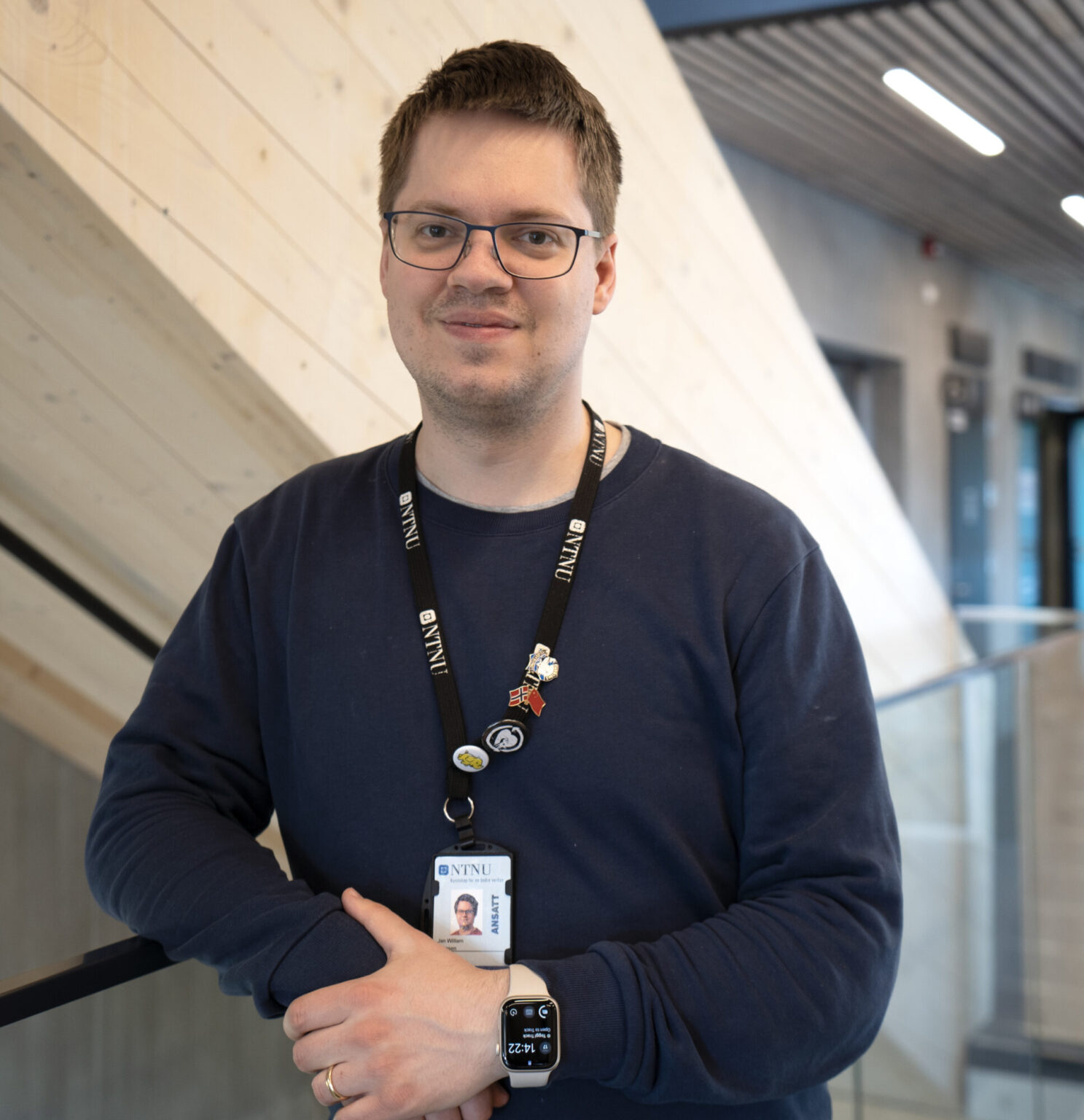 Nettovergrep: Jan William Johnsen, forsker ved NTNU i GJøvik