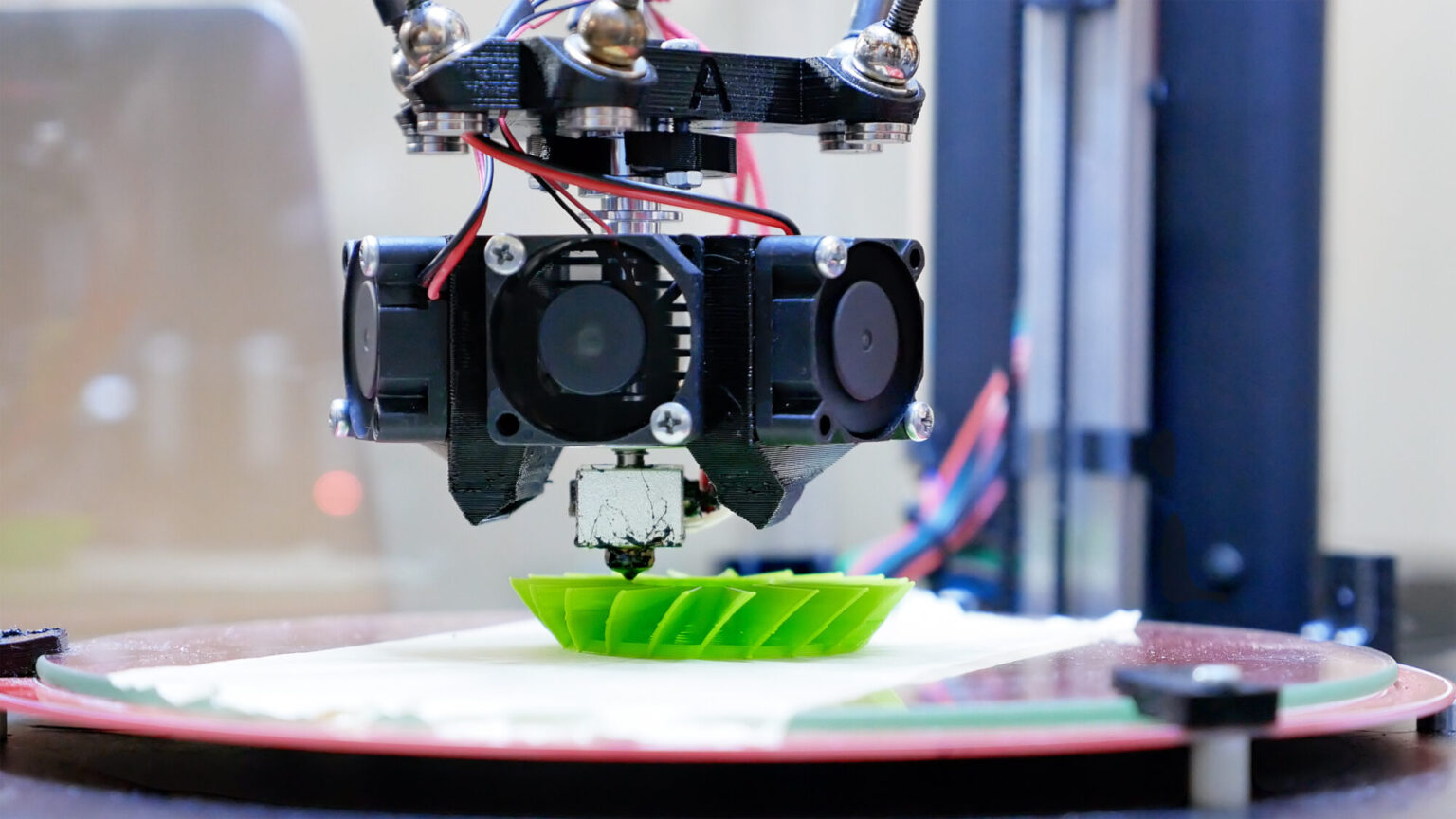 3D-printing av maskindel