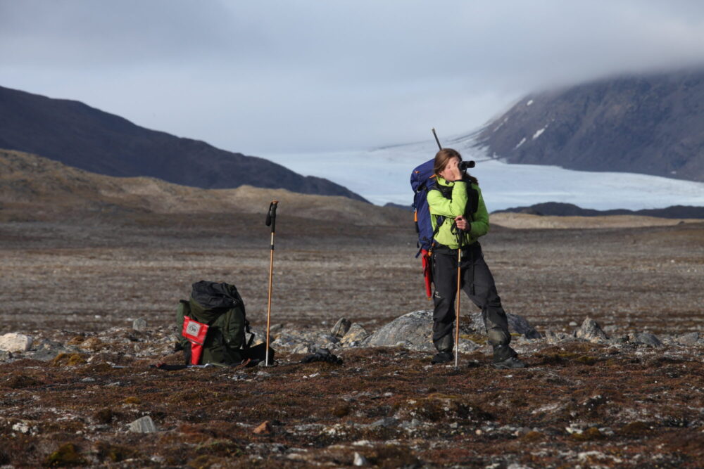 Svalbardreinen: Bildet viser Mathilde Le Moullec.