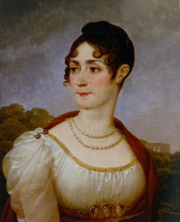 Maleriet viser keiserinne Joséphine.