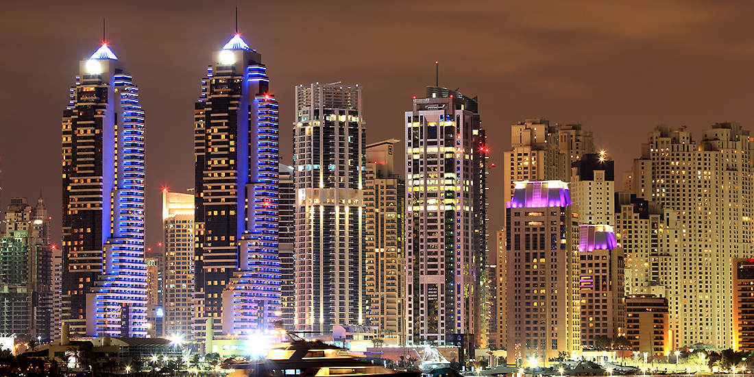 Bildet viser Dubai