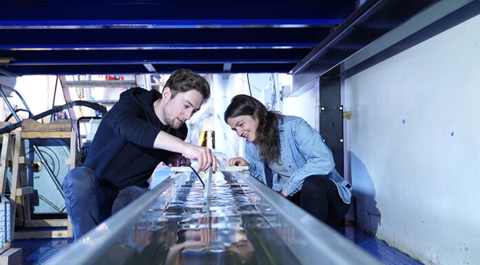 kraftverk. Bildet viser forsøki laben.