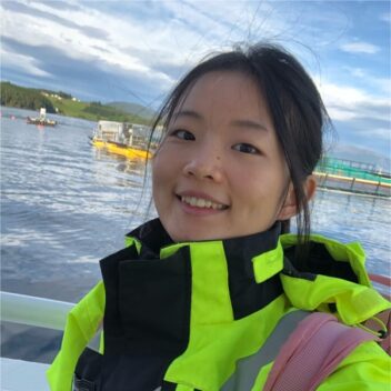 Laks. Bildet er en selfie av Jingwen Ding.