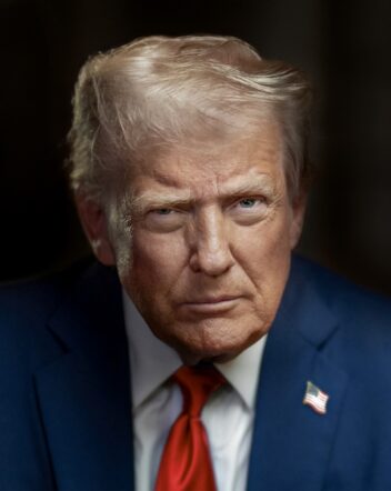 Demokrati. Bildet viser Donald Trump.
