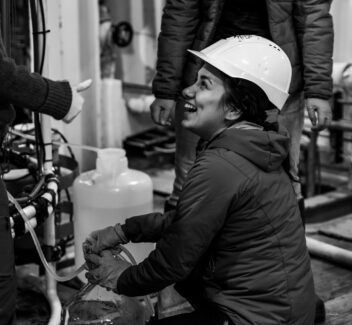 Arktis. Bildet viser Maria G. Digernes.