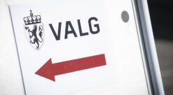Demokrati. Bildet viser en valgplakat.
