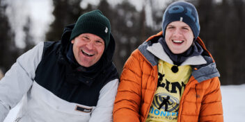 Bilde av Øystein "Pølsa" Pettersen og Syver Blindheim