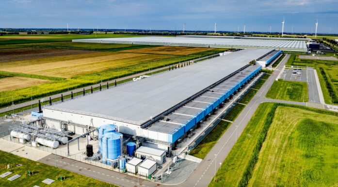 Google datasenter i Nederland. Bilde til sak om kunstig intelligens, energibruk og datasenter.