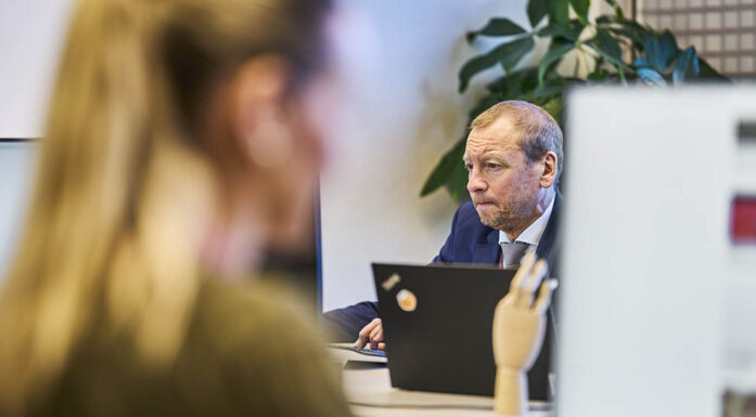 Datangrep: Illustrasjonsbilde fra kontorsituasjon