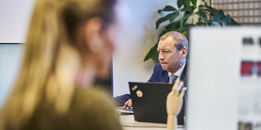 Datangrep: Illustrasjonsbilde fra kontorsituasjon