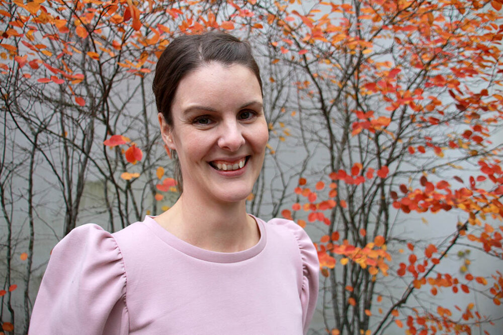 Hår: Bildet viser forsker Torun Grøtte. Foto: Ragnhild Skavhaug