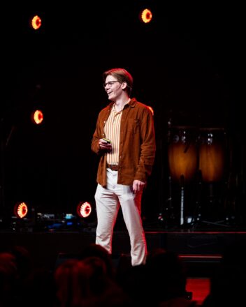 Motivasjon. Bildet viser doktorgradsstudent Vegard Renolen Litlabø.