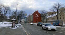 Bildet er fra Elgesetergate i Trondheim.