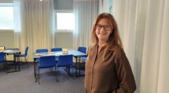 Funksjonshemming. Bildet viser Linda Barøy.