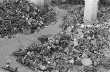 Bildet viser et metallager fra Regensburg i Tyskland.