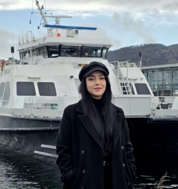 Hurtigbåter. Bildet viser Samieh Najjaran.