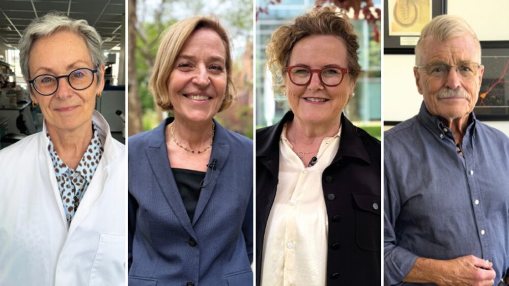 Bildet viser vinnerne av Kavliprisen i nevrovitenskap for 2026.