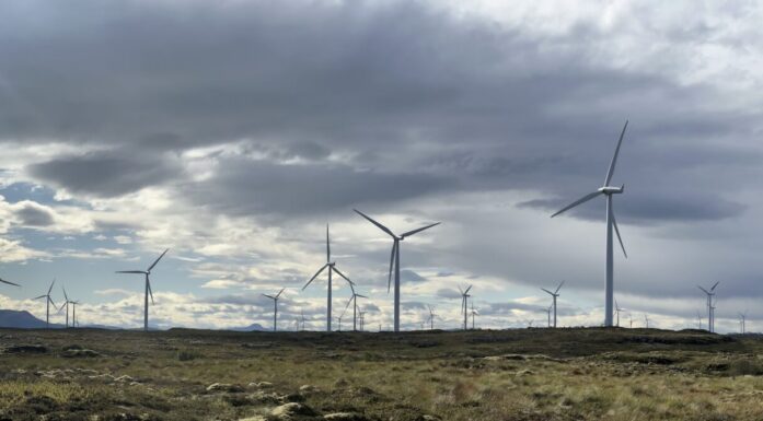 Smøla vindpark. Foto.