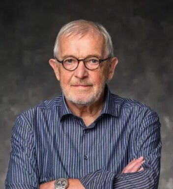 Halvportrett av nobelprisvinner Francis Halzen